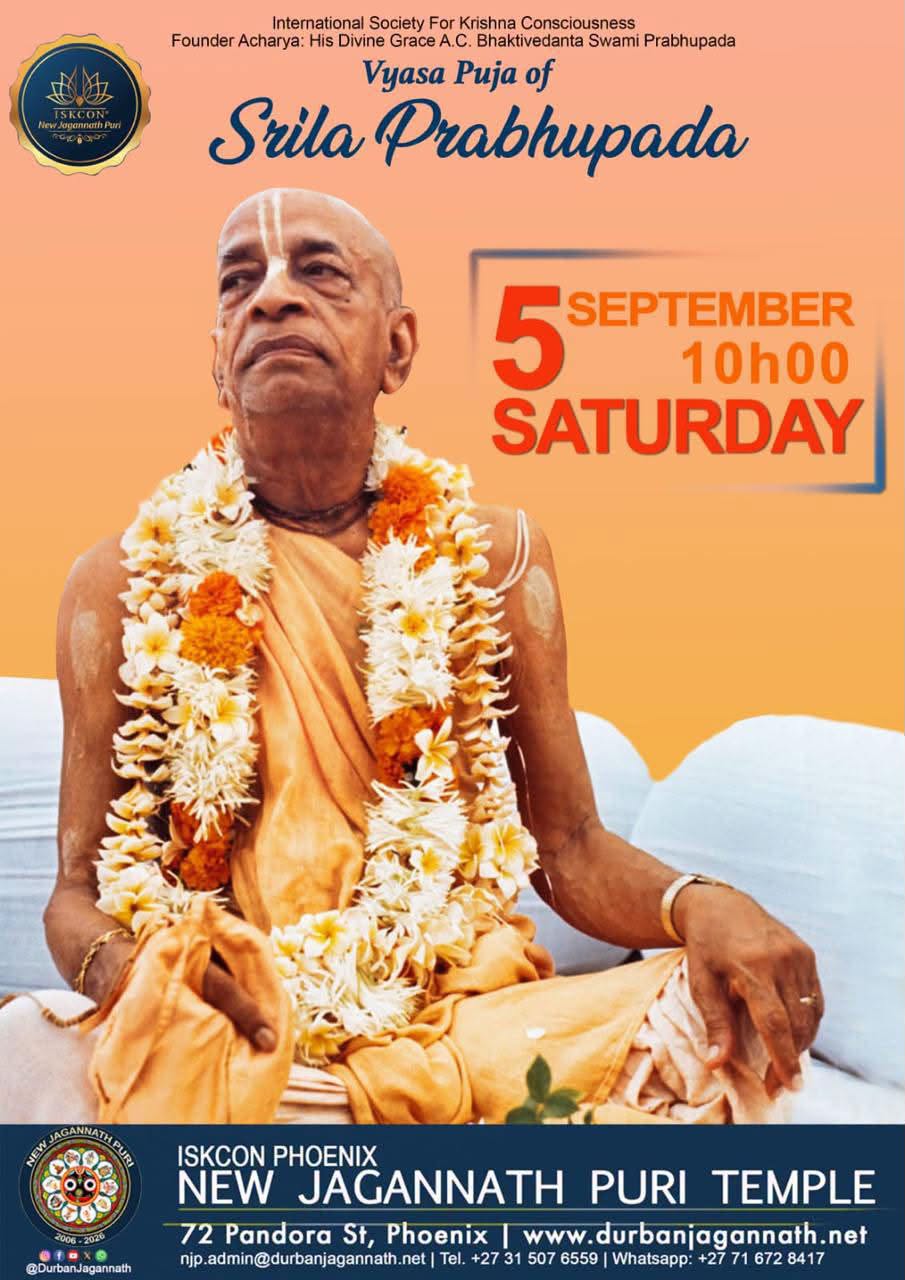 Vyasa Puja of Srila Prabhupada
