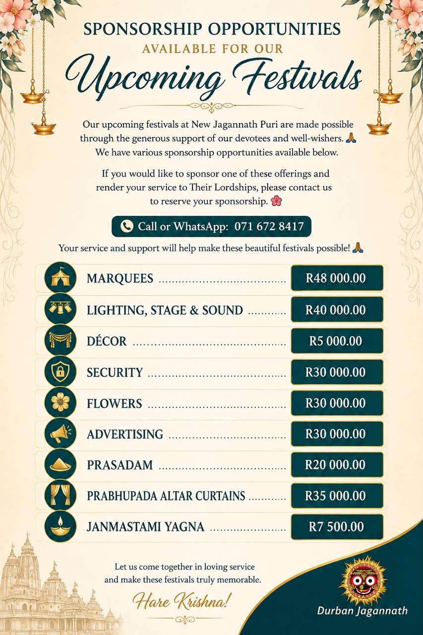 Festivals Sponsorship Opportunites